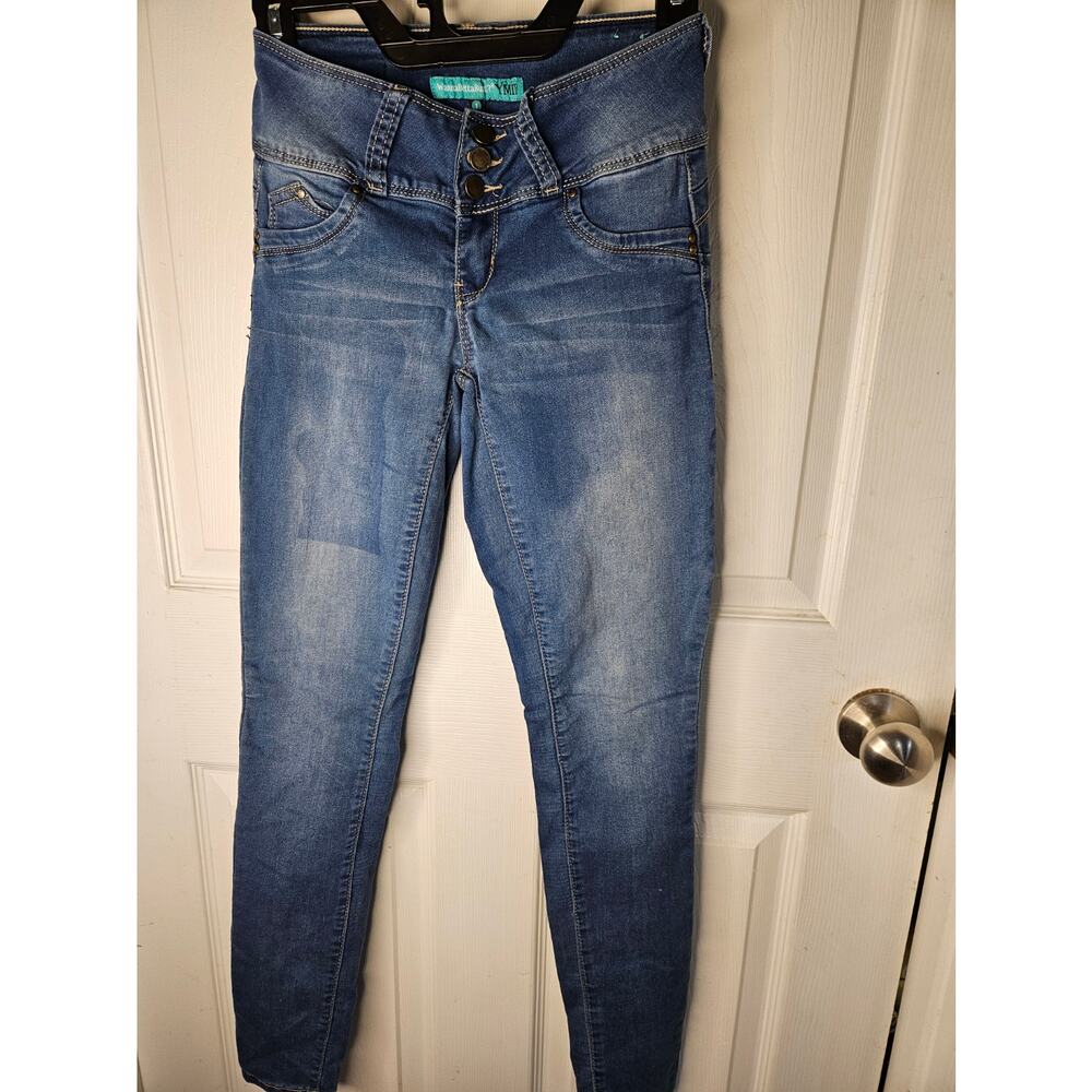 YMI Wanna Betta Butt? Mid Rise Jeans Teen Size 1 New